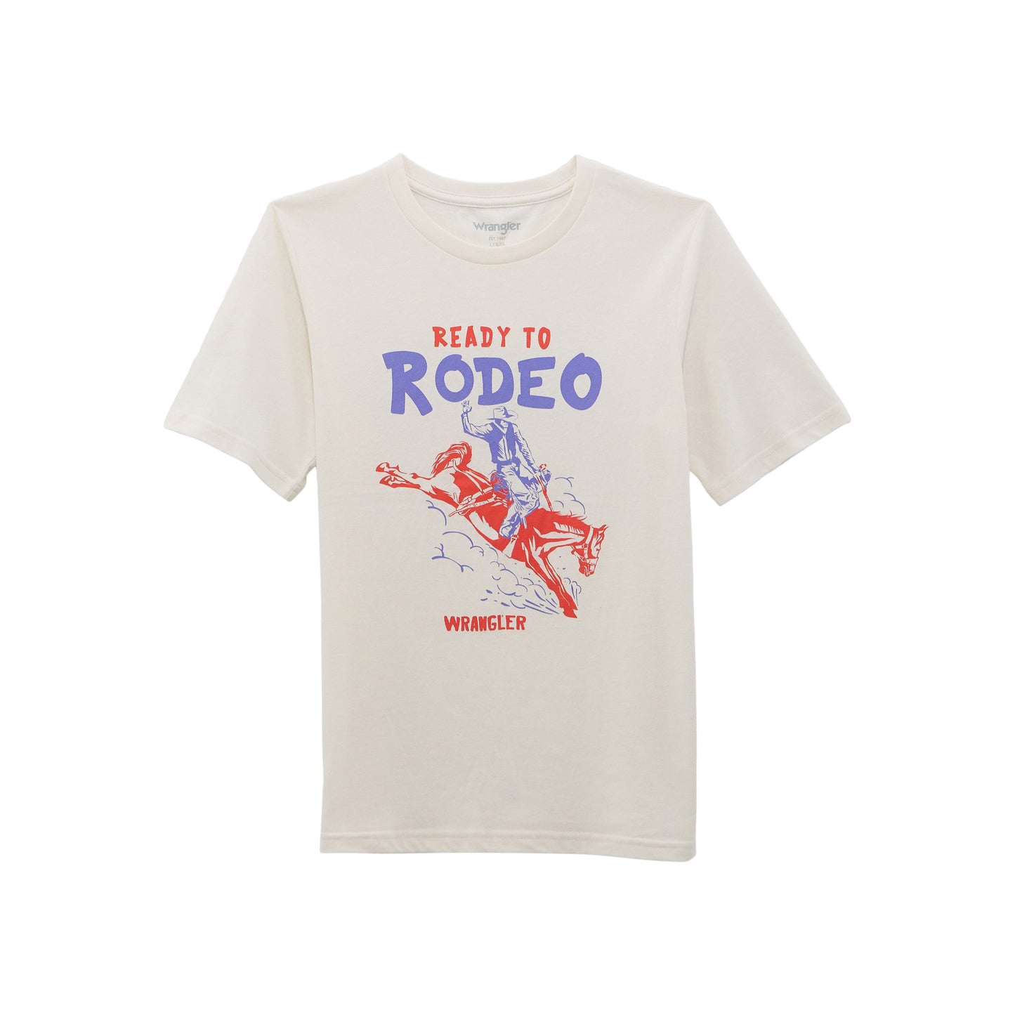Boy's Wrangler Short Sleeve White T-shirt 112368708