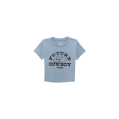 Boy's Wrangler Ashley Blue Heather T-shirt 112368710