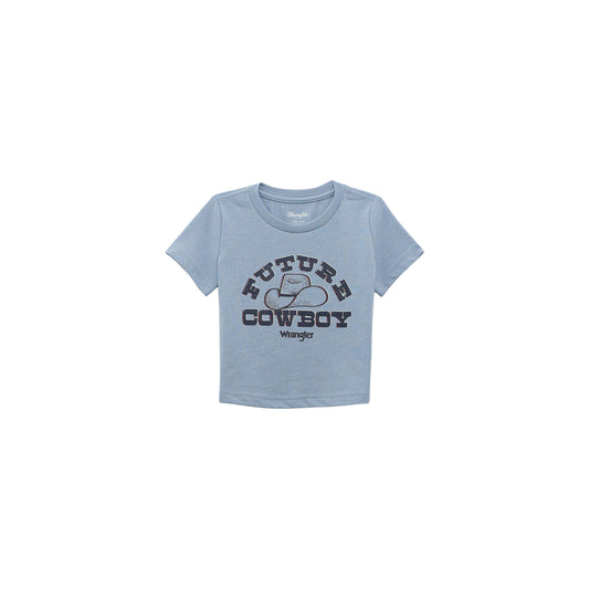 Boy's Wrangler Ashley Blue Heather T-shirt 112368710