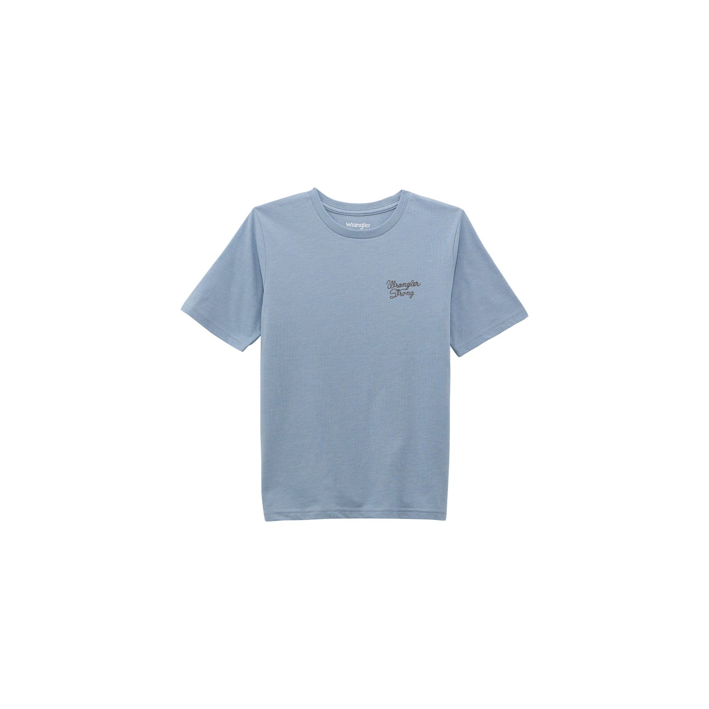 Boy's Wrangler Short Sleeve T-shirt Ashley Blue Heather 112368714