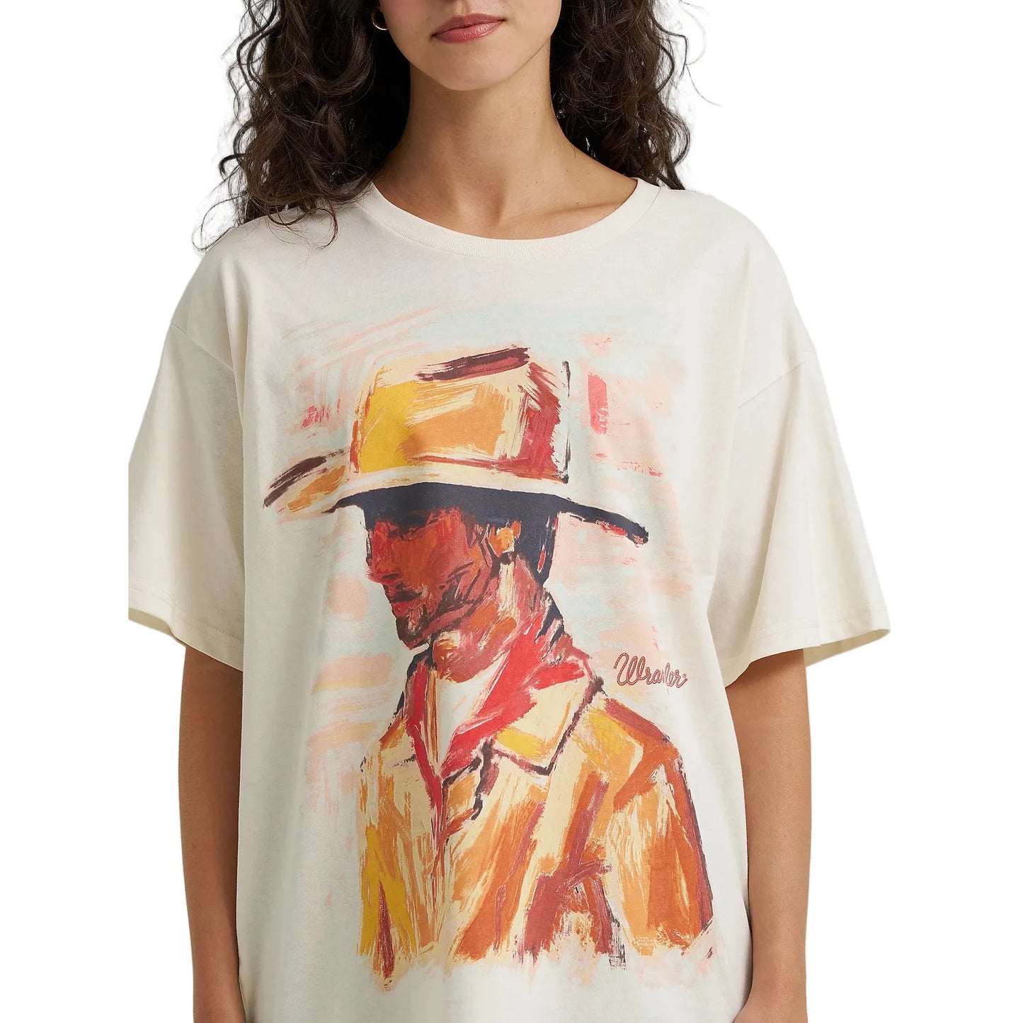 Women's Wrangler Western Graphic Oversized Tee