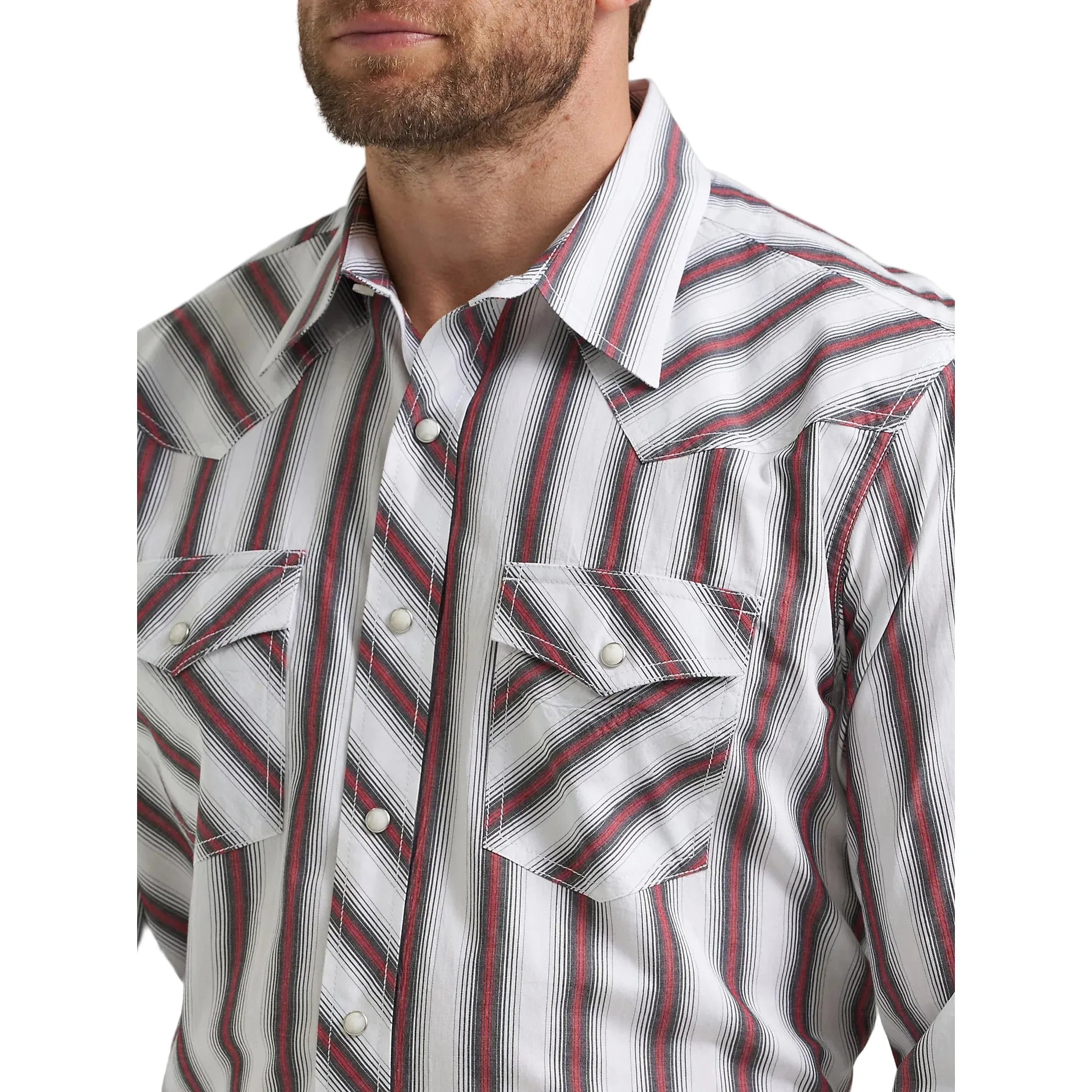 Men's Wrangler 20X Competition Advanced Comfort Long Sleeve Western Snap Shirt 112369494