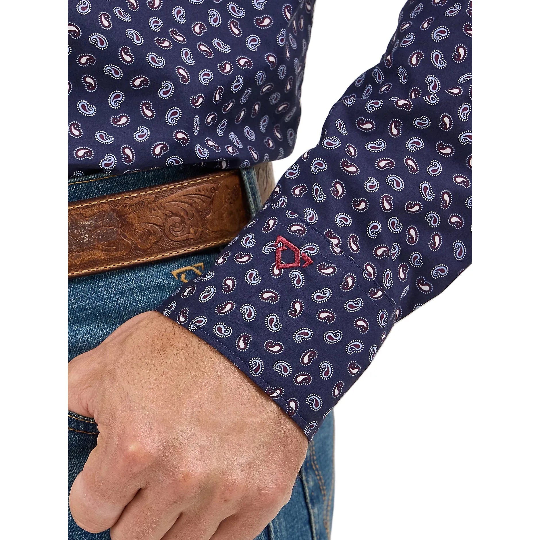 Men's Wrangler Cody Johnson One Pocket Button Down Shirt