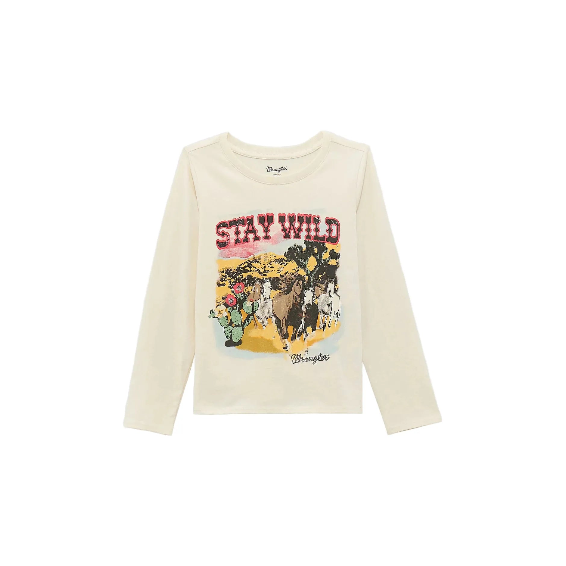 Girl's Wrangler Long Sleeve Western Graphic Tee 112371903