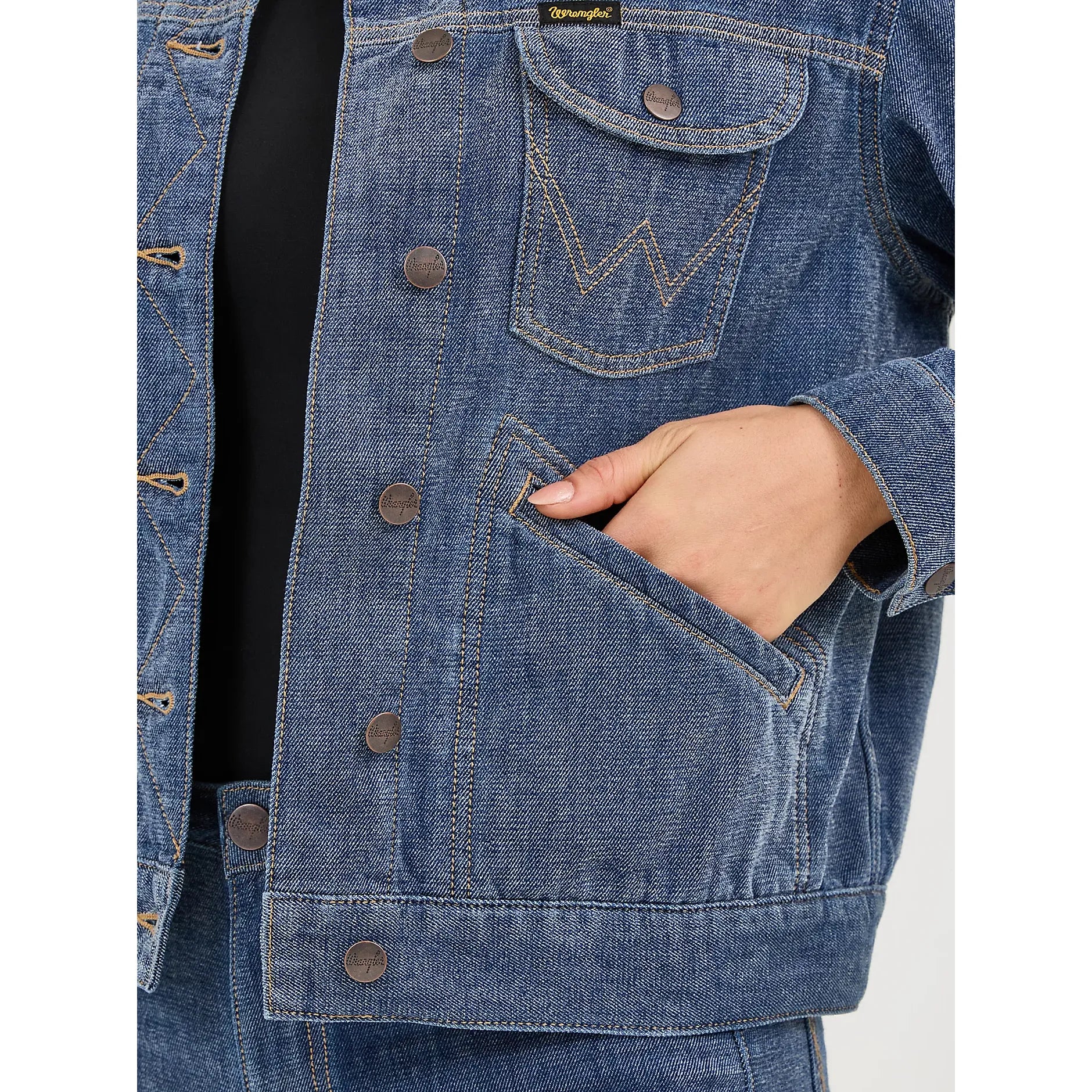 Women's Wrangler Airy Denim Jacket 112372393