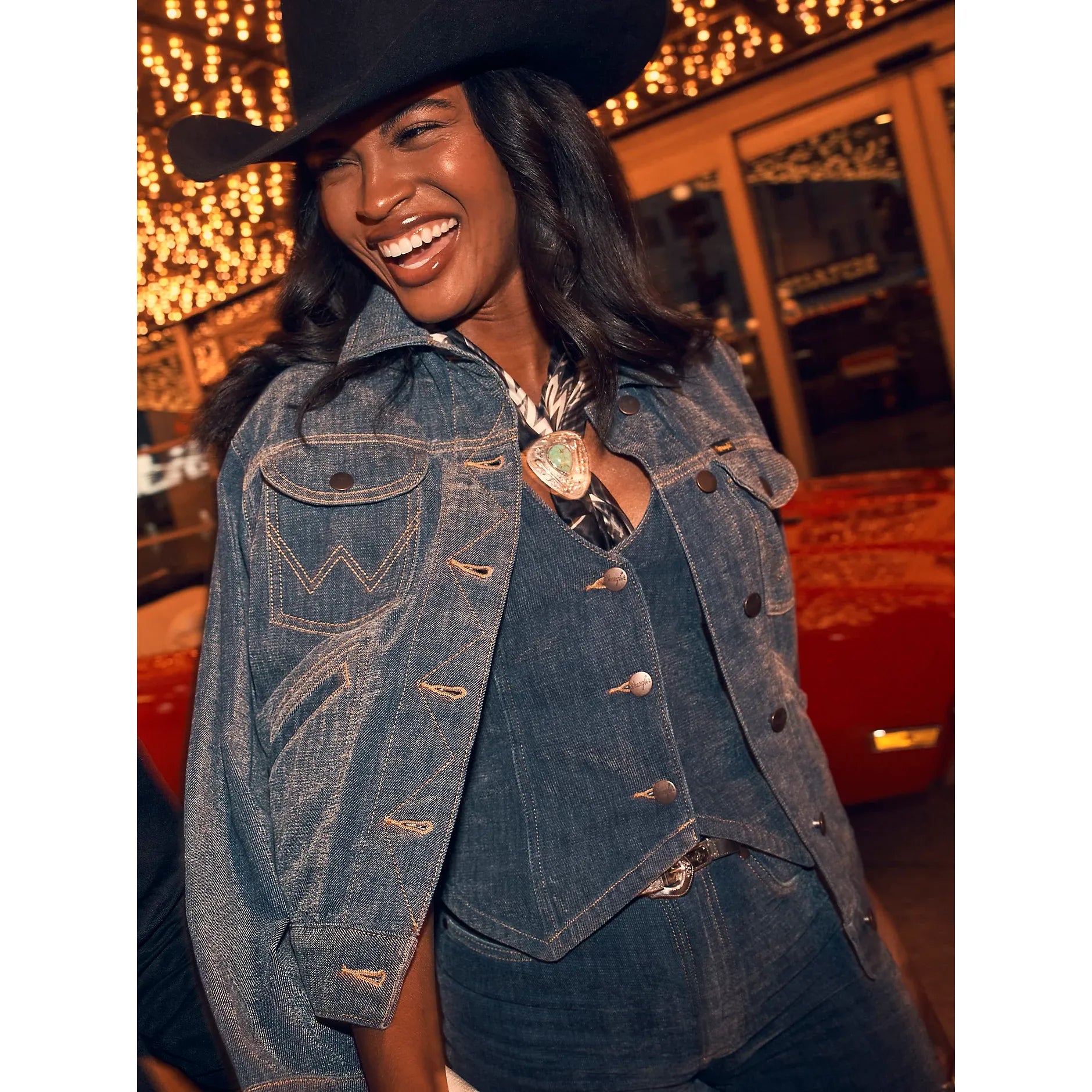 Women's Wrangler Airy Denim Jacket 112372393