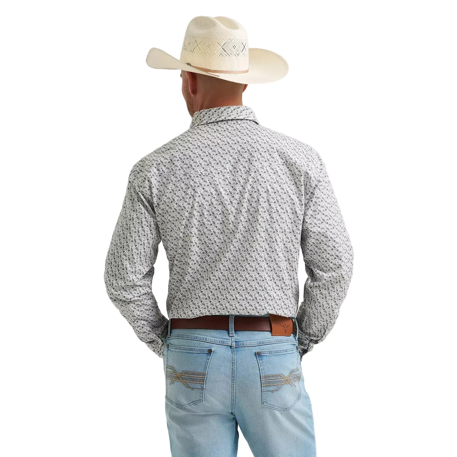 Men's Wrangler 20X Competition Advanced Comfort Long Sleeve Two Pocket Western Snap Shirt 112374298