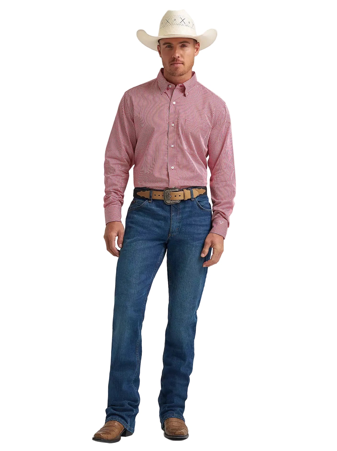 Men's Wrangler Cody Johnson One Pocket Button Down Shirt 112374463