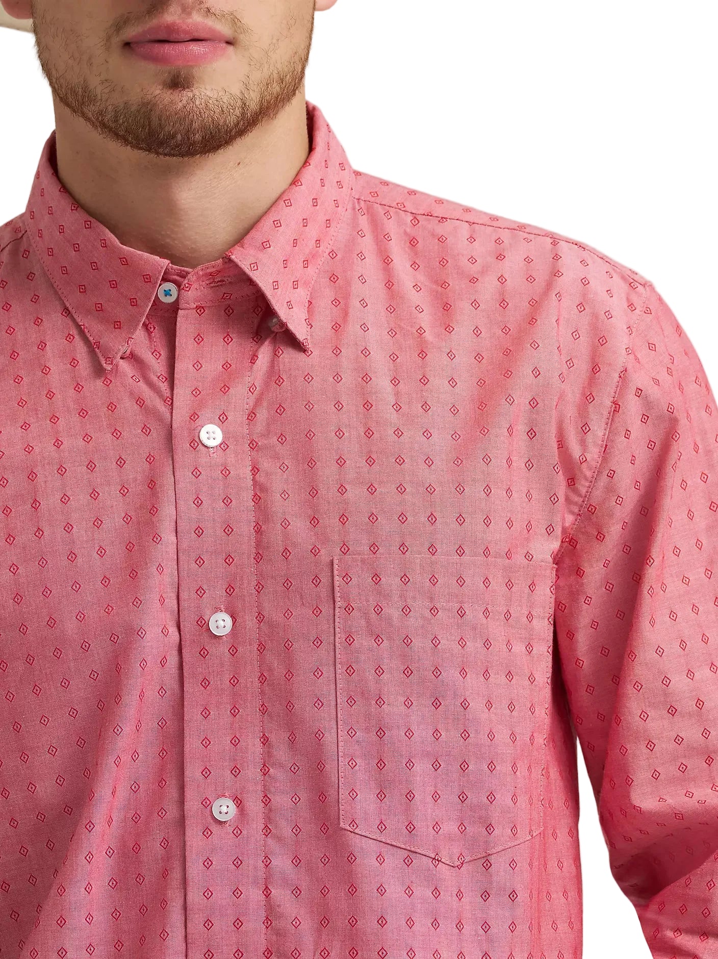 Men's Wrangler Cody Johnson One Pocket Button Down Shirt 112374464