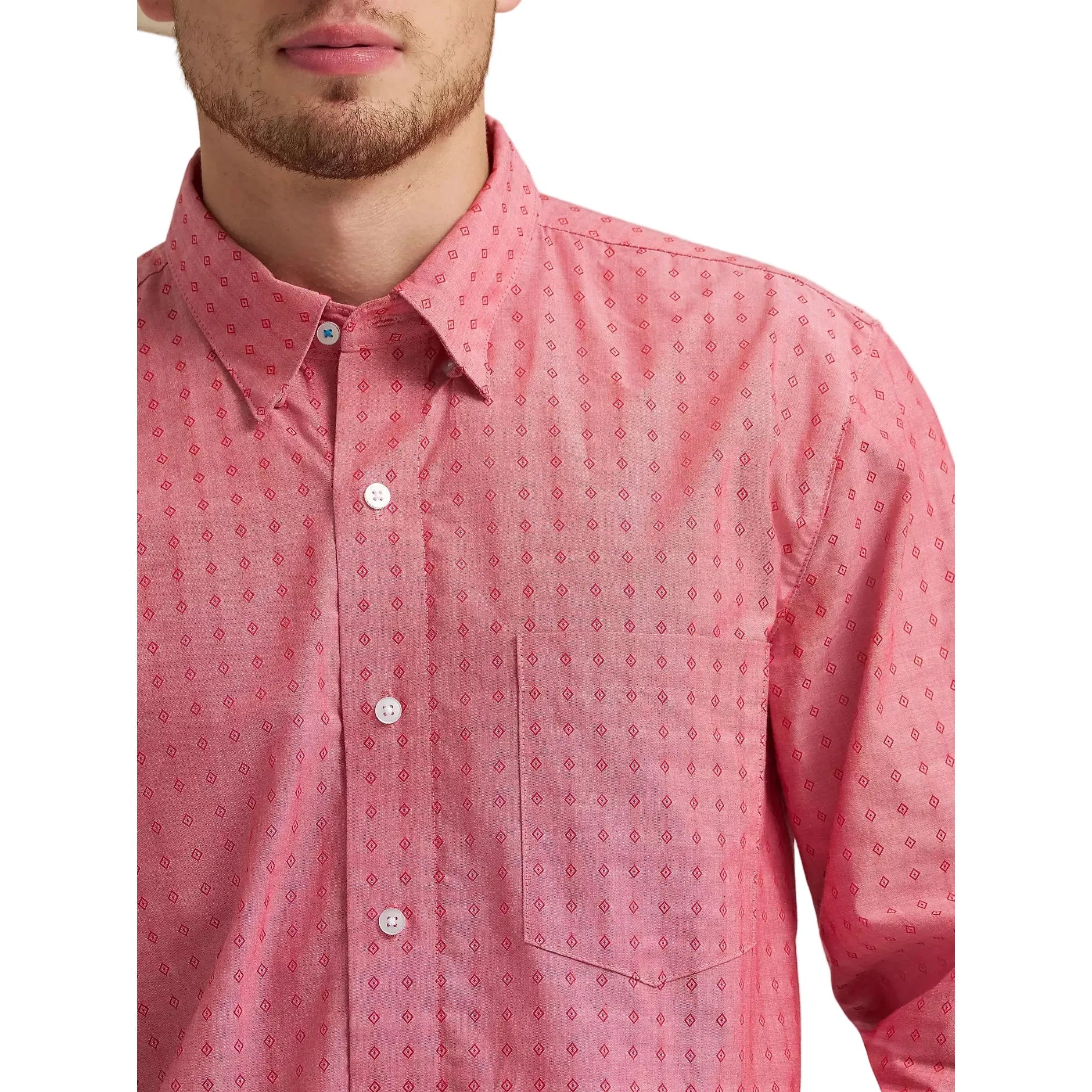 Men's Wrangler Cody Johnson One Pocket Button Down Shirt 112374464