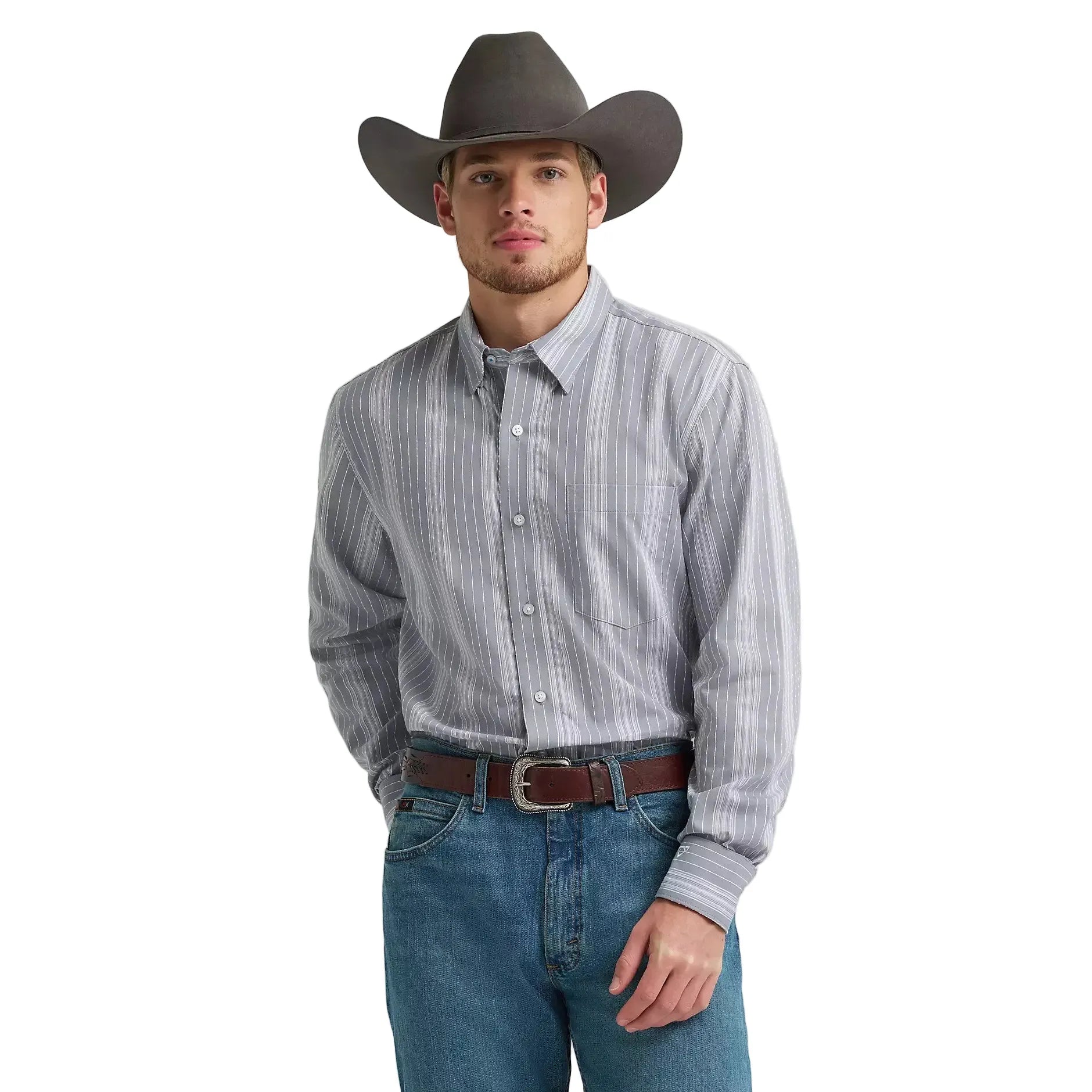 Men's Wrangler Cody Johnson One Pocket Button Down Shirt 112374477