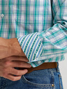 Men's Wrangler George Strait Long Sleeve Button Down One Pocket Shirt 112374594