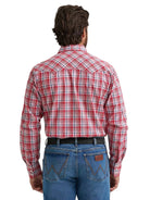 Men's Wrangler Retro Long Sleeve Sawtooth Snap Pocket Western Shirt 112374741