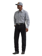 Men's Wrangler Retro Long Sleeve Sawtooth Snap Pocket Western Shirt 112374743