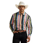 Men's Wrangler Vintage-Inspired Brushpopper Western Snap Work Shirt 112374803