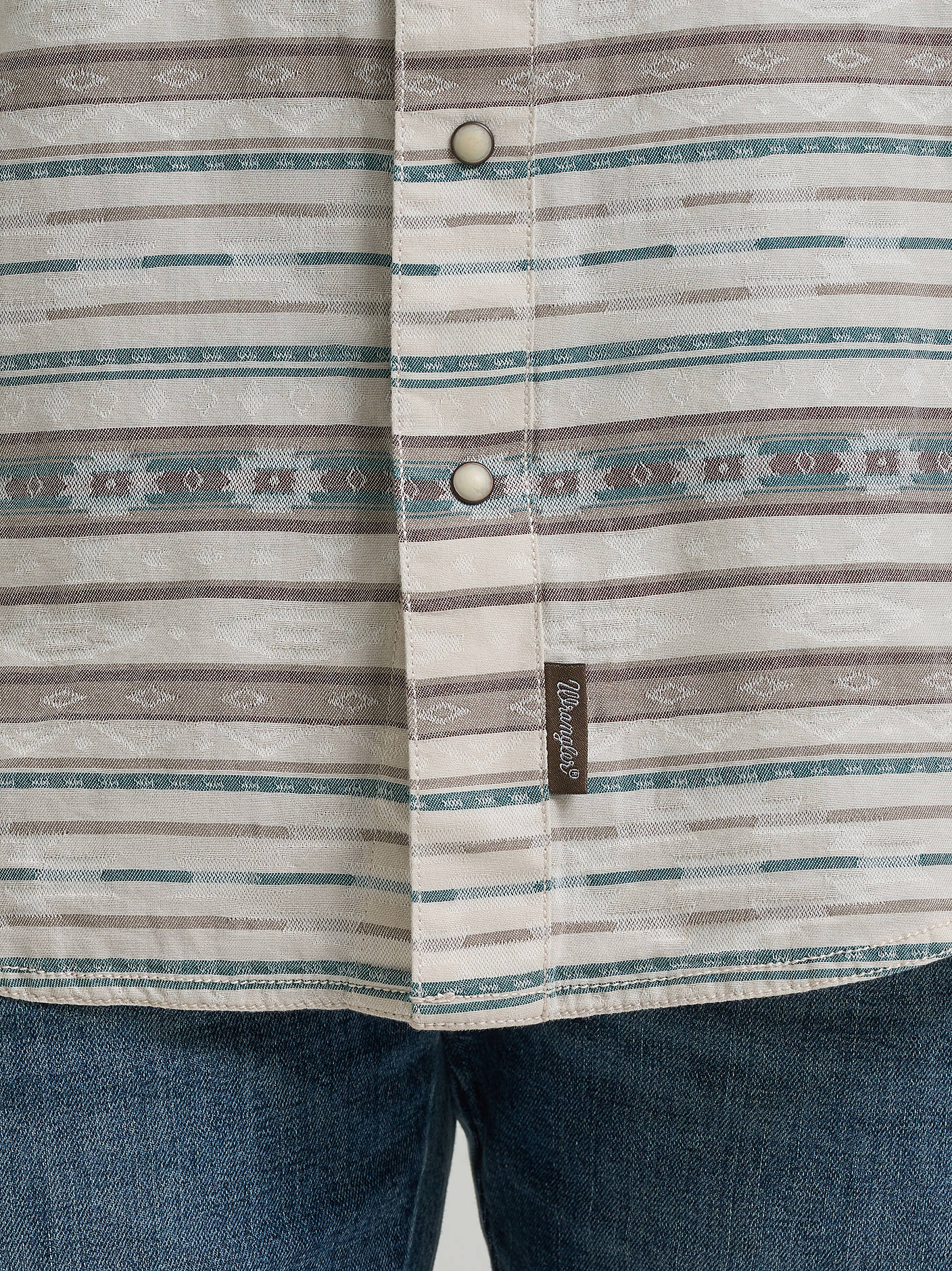 Men's Wrangler Retro Premium Long Sleeve Western Snap Printed Shirt 112374977