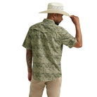 Men's Wrangler Olivine Printed Performance Shirt 112375130