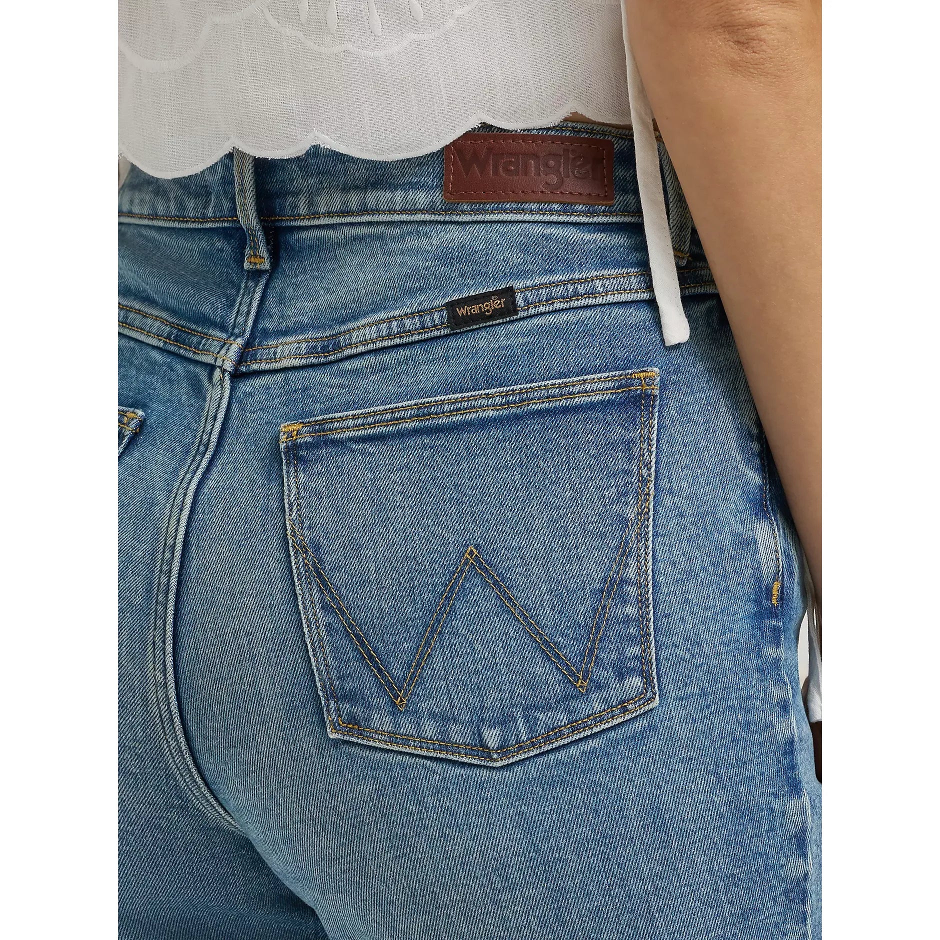 Women's Wrangler® Ivy High Rise Bold Boot Jean 112378176