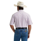 Men's Wrangler® George Strait™ Fireworks Short Sleeve One Pocket Button Down Shirt 112379061