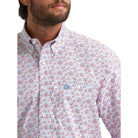 Men's Wrangler® George Strait™ Fireworks Short Sleeve One Pocket Button Down Shirt 112379061