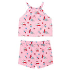 Girl's Wrangler Western Printed Short and Shirt Set 112379469