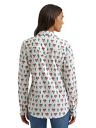 Wrangler Women's Cream Saddle Aria Performance Shirt 112385442