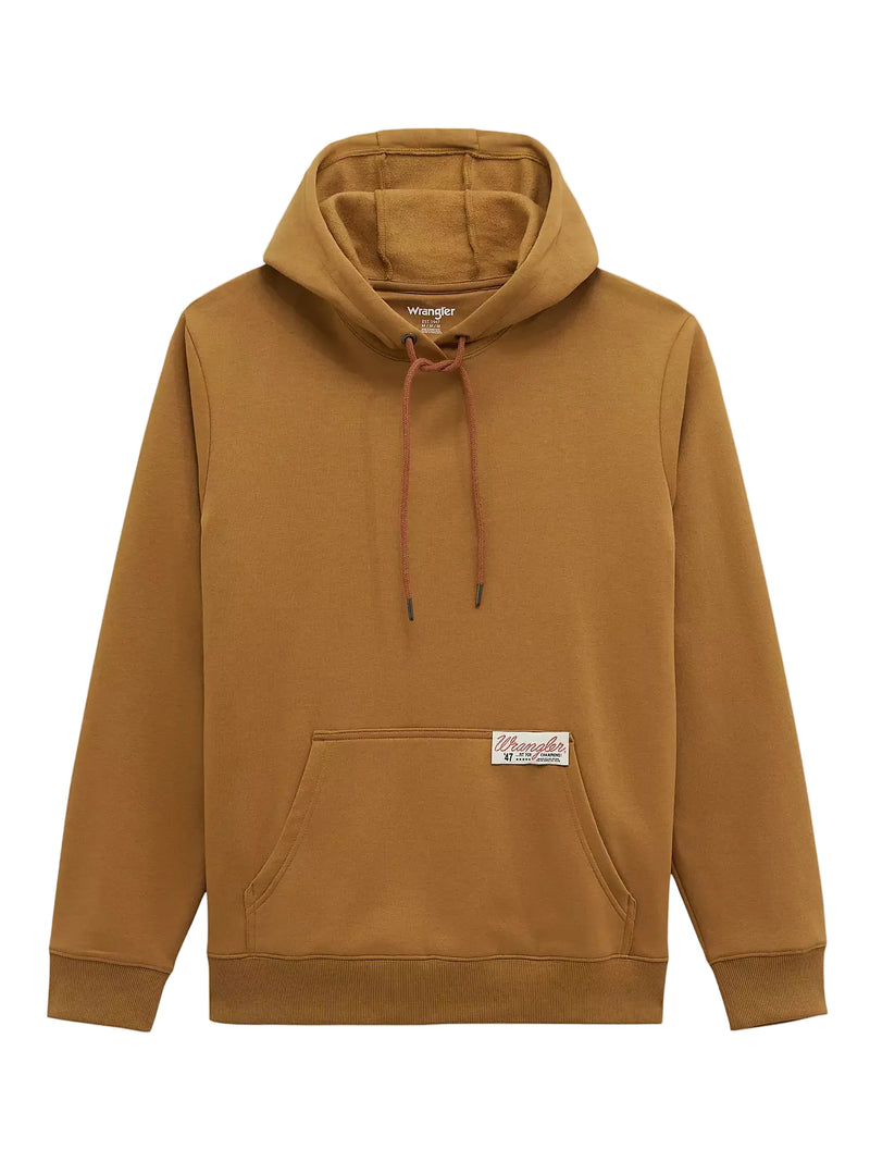 Wrangler Men's Brown Fit For Champions Pullover Hoodie 112379606