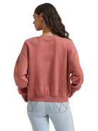 Wrangler Women's Withered Rose Logo Canyon Crewneck Sweatshirt 112380254