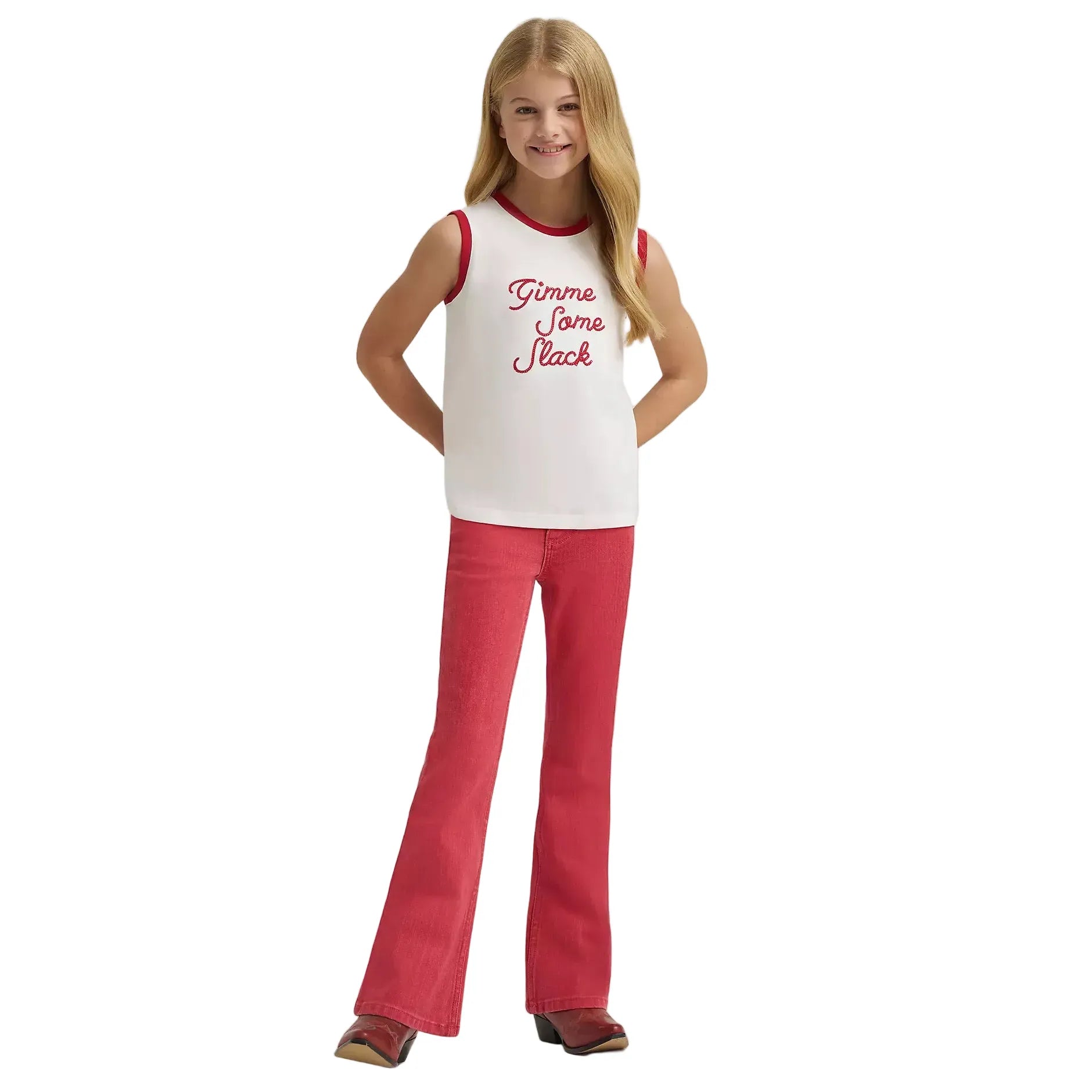 Girl's Lainey Wilson x Wrangler Gimme Some Slack Tank 112380478