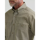 Men's Wrangler Pine Grove George Strait Long Sleeve Button Down Shirt 112381972