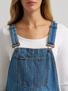Women's Wrangler Denver Retro Bailey Wide Leg Overalls 112382268