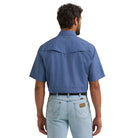 Men's Wrangler Indigo All Terrain Performance Print Shirt 112382437