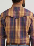 Wrangler Men's  Ombre All Terrain Gear Performance Plaid Shirt 112382473
