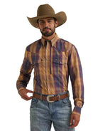Wrangler Men's  Ombre All Terrain Gear Performance Plaid Shirt 112382473