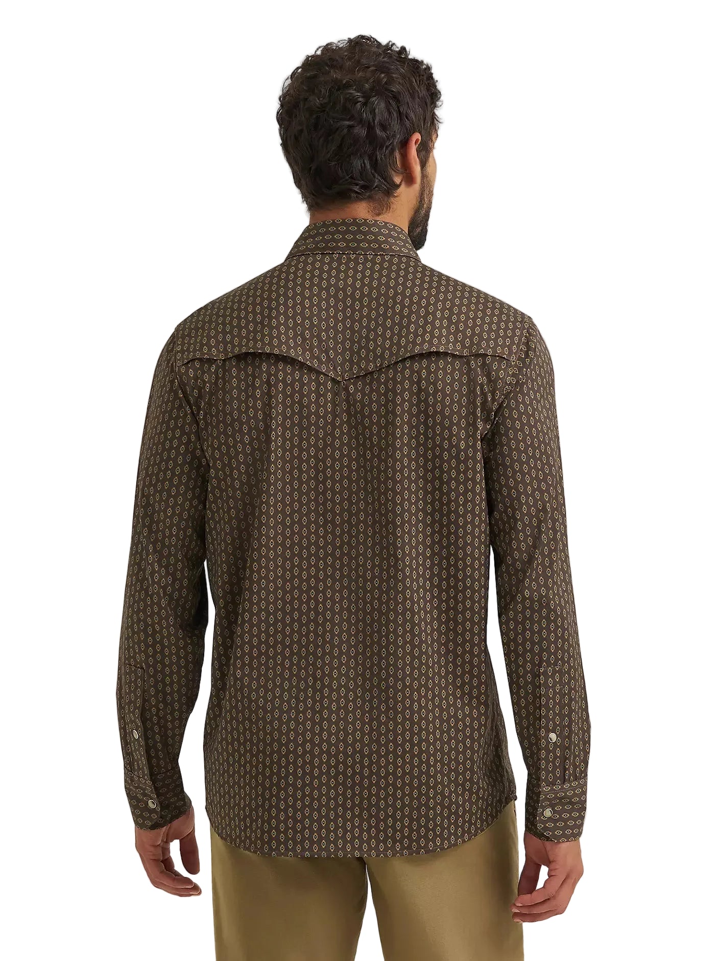 Men's Wrangler Turkish Coffee All Terrain Gear Technical Shirt 112382502
