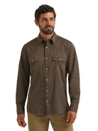 Men's Wrangler Turkish Coffee All Terrain Gear Technical Shirt 112382502