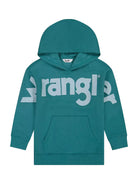 Wrangler Girl's Teal Dream Wide Open Spaces Logo Hoodie 112382654