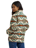 Wrangler Women's High Plains Sherpa Zip Pullover 112382729