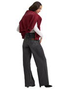 Wrangler Women's Cabernet Logo Canyon Crew Pullover 112384039