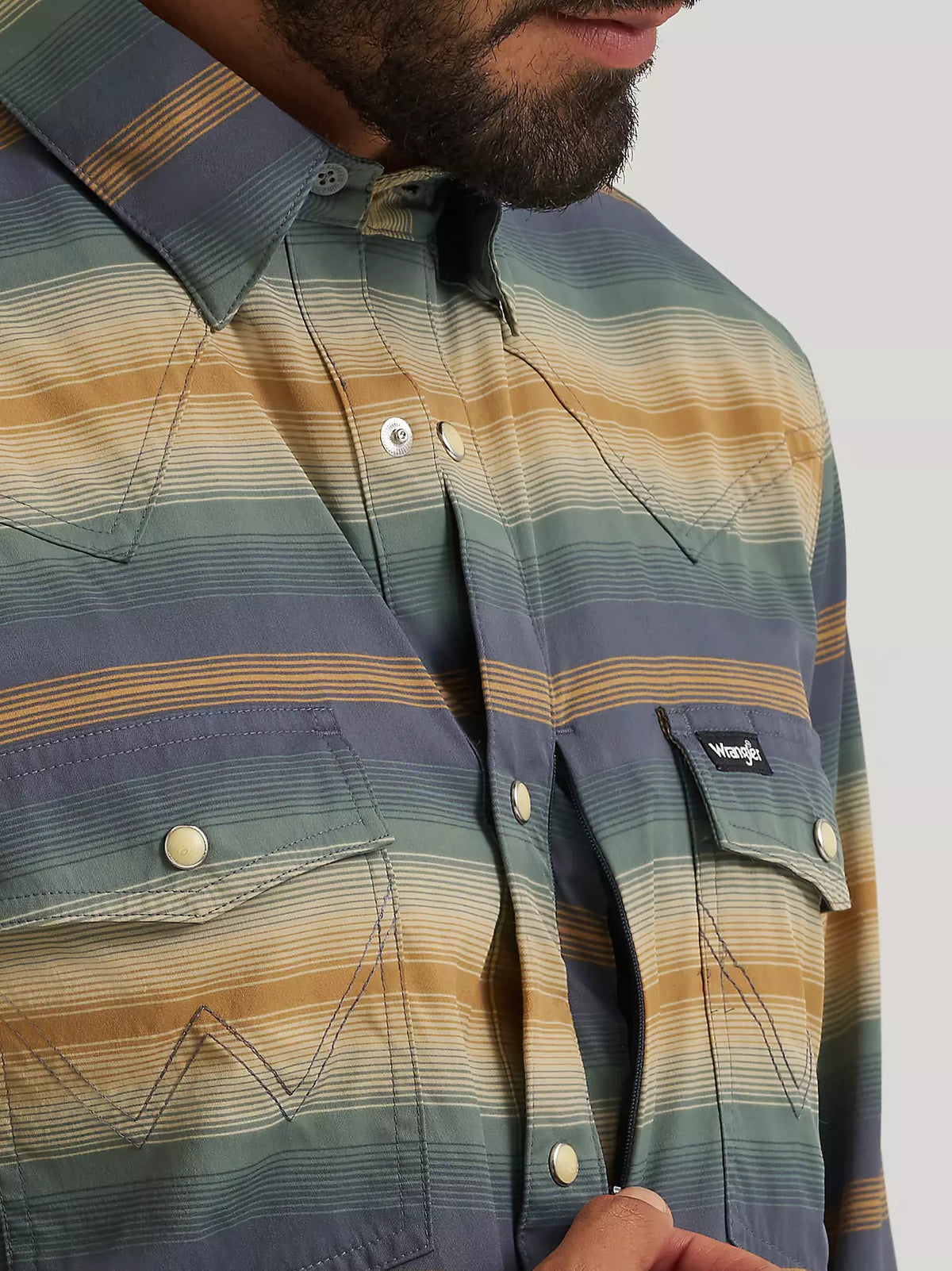 Wrangler Men's Turbulence All Terrain Gear Technical Shirt 112384243