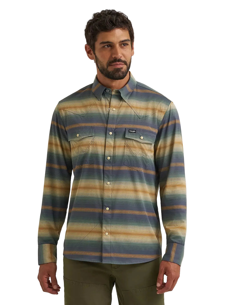 Wrangler Men's Turbulence All Terrain Gear Technical Shirt 112384243