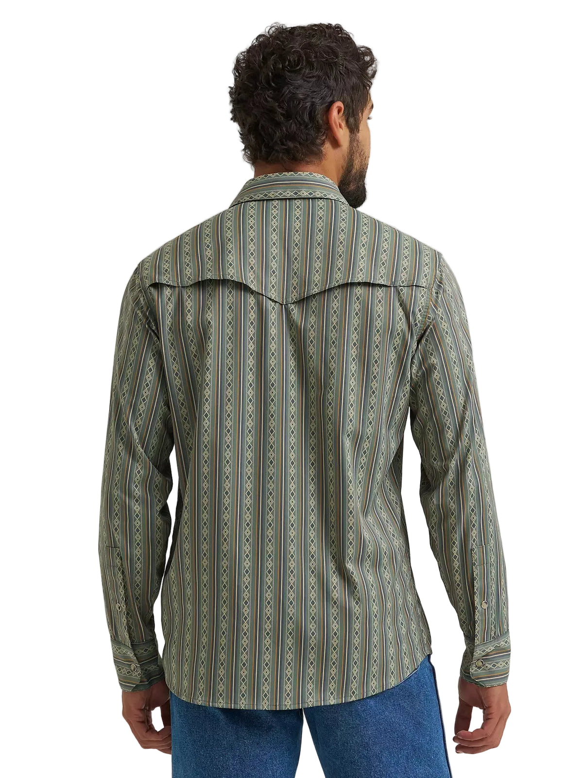 Wrangler Men's Dark Forest All Terrain Gear Technical Shirt 112384279