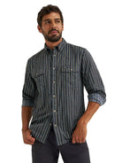 Wrangler Men's Dark Sapphire All Terrain Gear Technical Shirt 112384280