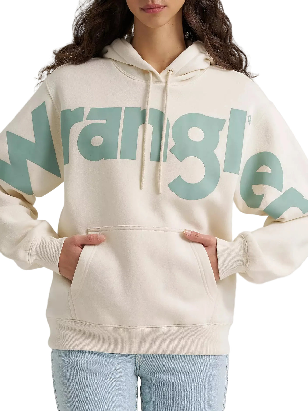 Wrangler Women's Frozen Pond Wide Open Spaces Logo Hoodie 112385431
