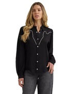 Wrangler Women's Party Western Snap Shirt 112385449