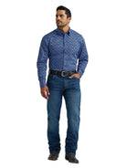 Wrangler Men's Bluebonnet Cody Johnson One Pocket Button Down Shirt 112385468