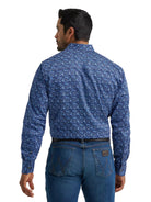 Wrangler Men's Bluebonnet Cody Johnson One Pocket Button Down Shirt 112385468