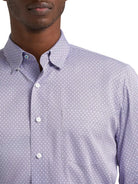 Wrangler Men's Violet Token Cody Johnson One Pocket Button Down Shirt 112385472