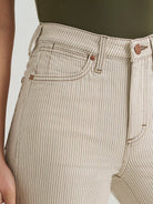 Wrangler Women's Ryann Retro Bailey Pinstripe High Rise Trouser Jeans 112385922