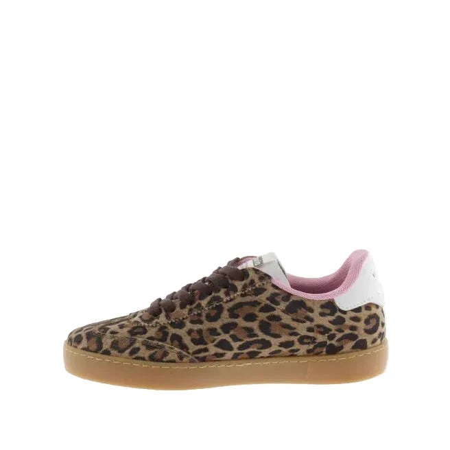 Women's Victoria Berlin Leopard Suede & Contrast Casual Shoes 1126205